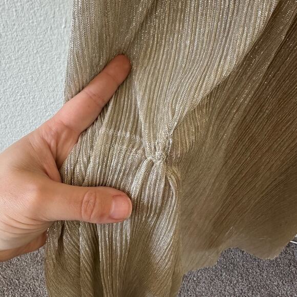 PatBo Lurex Draped Maxi Dress - Picture 8 of 10